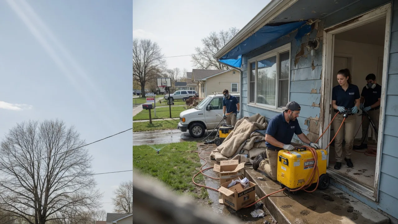 Basement Flood Cleanup in Page, ND near me